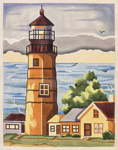 Rusty Red Lighthouse