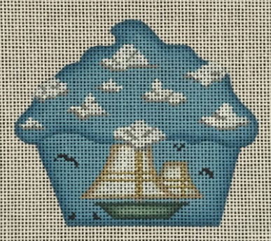 Sailboat Cupcake