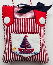 Sailboat Overalls Tooth Fairy Pillow