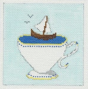 Sailboat Teacup