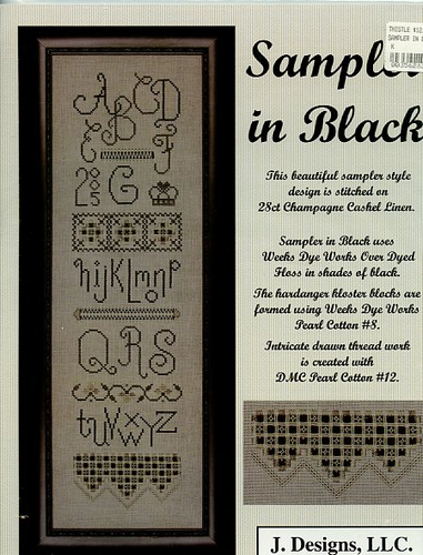Sampler in Black