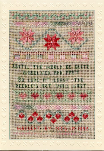 Sampler Keepsakes