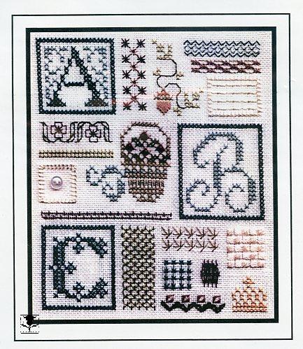 Sampler Of Stitches Part 2 - D E F