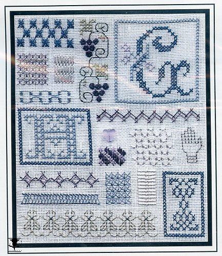Sampler Of Stitches Part 3 - G H I