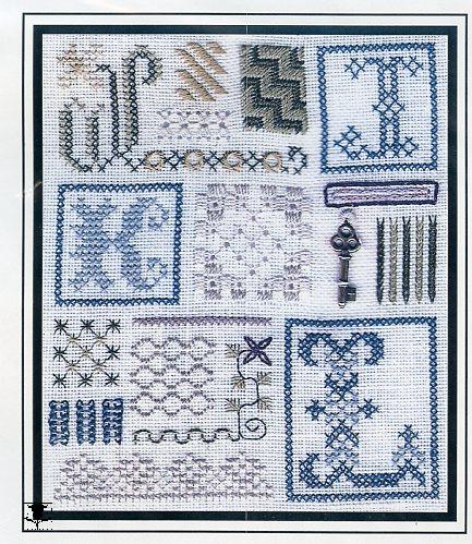 Sampler Of Stitches Part 4 - J K L