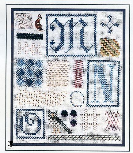 Sampler Of Stitches Part 5 - M N O