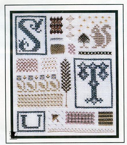 Sampler Of Stitches Part 7 - S T U