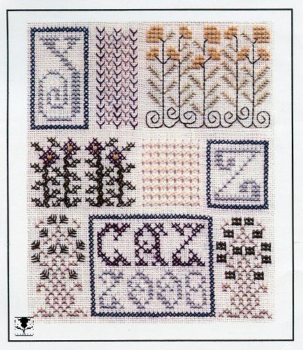 Sampler Of Stitches Part 9 - Y & Z