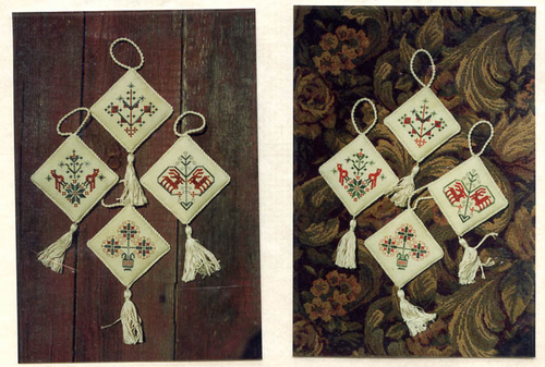 Sampler Ornaments 9