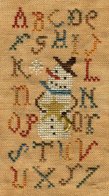 Sampler Snowman PFC69