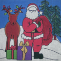 Santa and Rudolph