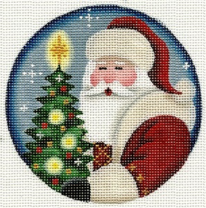 Santa and Tree