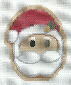 Santa Face Cookie
