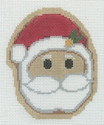 Santa Face Cookie