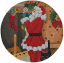 Santa Filling Stockings