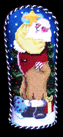 Santa Hanging Star