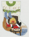 Santa's Nightcap Mini Sock