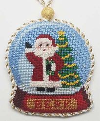 Santa Snow Globe