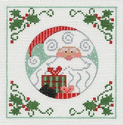 Santa Square with Presents