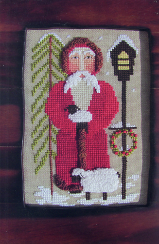 Santa Tending The Sheep