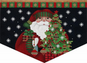Santa and Tree Cuff