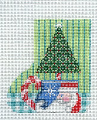 Santa Tree Mug Mini Skate