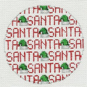 Santa w/ Green Caps