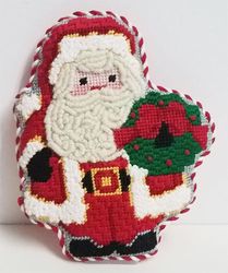 Santa with Wreath