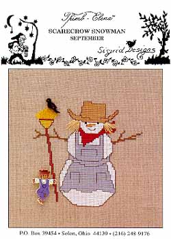 Scarecrow Snowman (September)