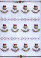 Scottish Sampler Cross Stitch Pattern