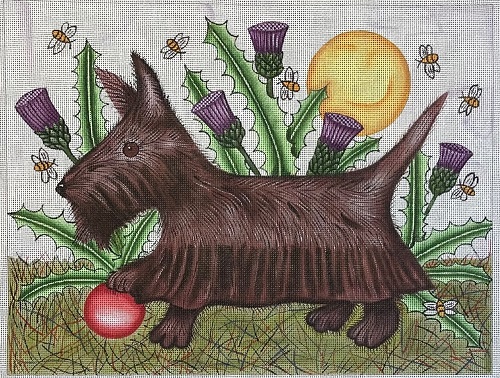 Scotty and Thistles