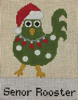 Senior Rooster Goes Green