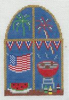 Star Spangled Skies Window