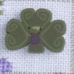 Shamrock Button