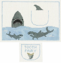 Shark Tooth Fairy Pillow