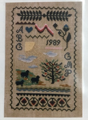 Sheep on a Hill Sampler