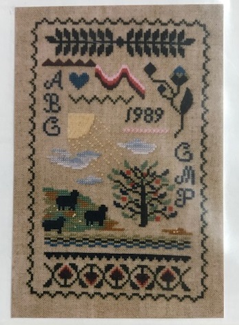 Sheep on a Hill Sampler