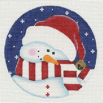 Shy Snowman Red/White
