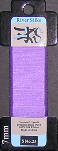 Silk Ribbon, 7mm, Solid Colors