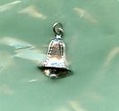 Silver Bell Charm