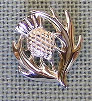 Single Thistle Brooch