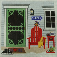 Ski House Doorway