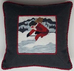 Skier Pillow