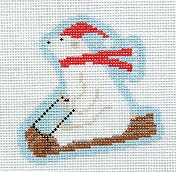 Sledding Polar Bear