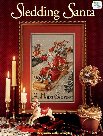 Sledding Santa