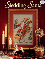 Sledding Santa
