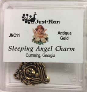 Sleeping Angel Charm