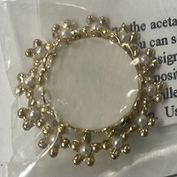 Small Brooch with Pearls