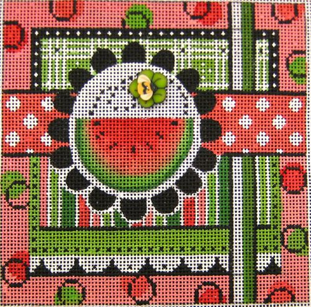 Small Watermelon And Bee