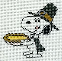 Snoopy as a Pilgrim